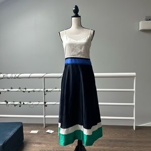 NWT Banana republic tea length dress